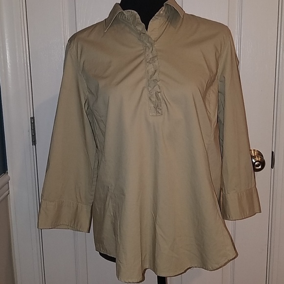 Talbots Ruffled Top - Picture 4 of 6